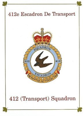 bokomslag 412e Escadron de Transport