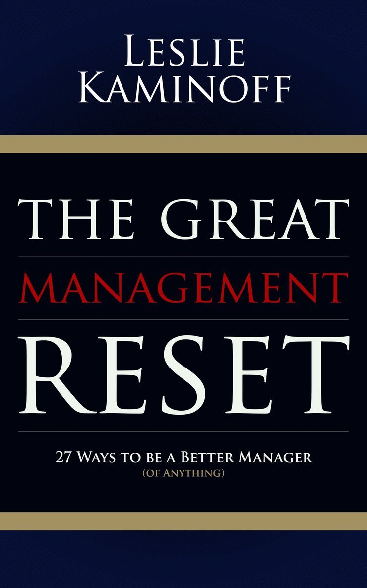 The Great Management Reset 1