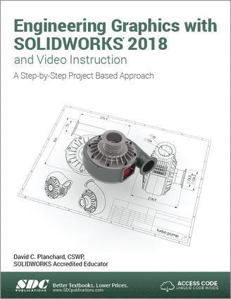 David Planchard - Engineering Graphics with SOLIDWORKS 2018 and Video Instruction, Häftad