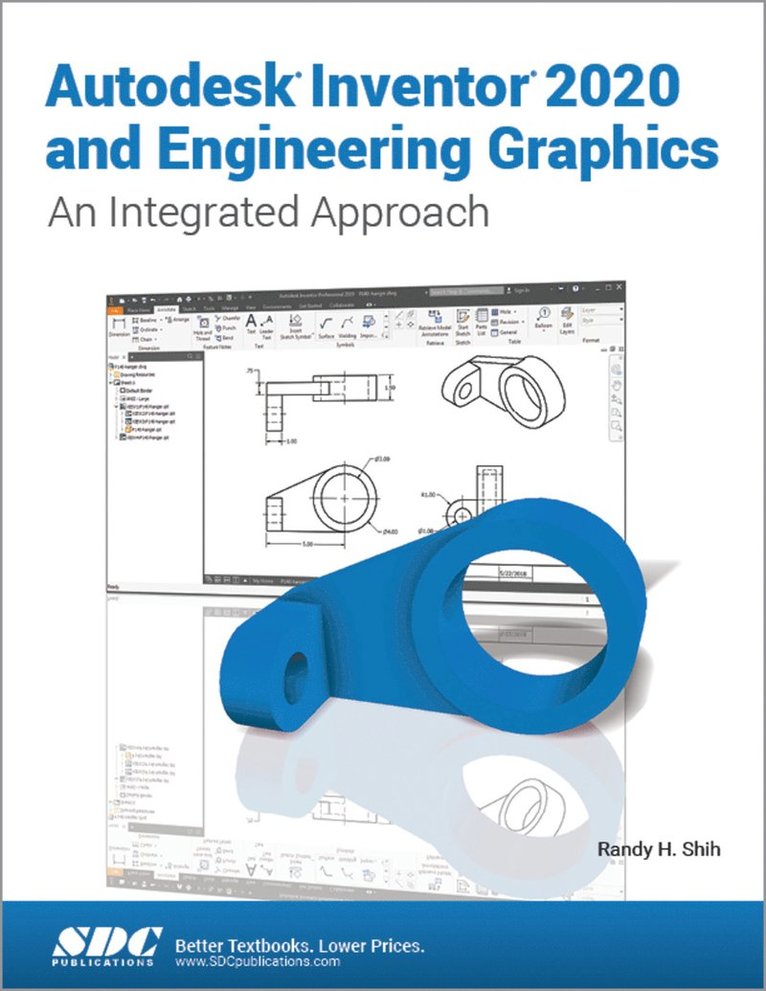 Randy H. Shih - Autodesk Inventor 2020 and Engineering Graphics, Häftad