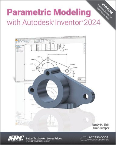 bokomslag Parametric Modeling with Autodesk Inventor 2024