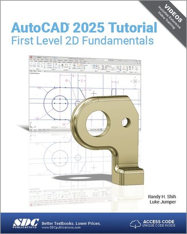 bokomslag AutoCAD 2025 Tutorial First Level 2D Fundamentals