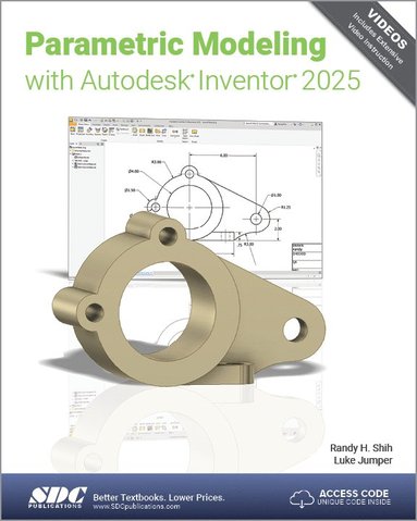 bokomslag Parametric Modeling with Autodesk Inventor 2025