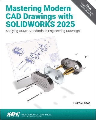 bokomslag Mastering Modern CAD Drawings with SOLIDWORKS 2025