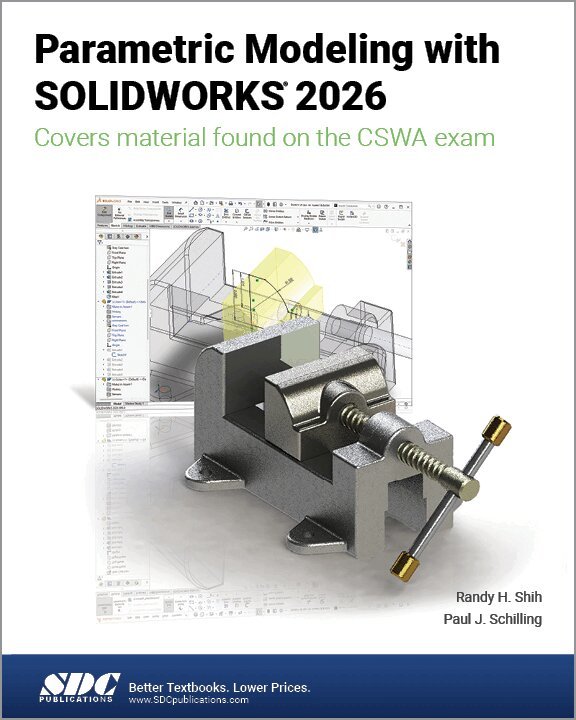 Paul J. Schilling, Randy H. Shih - Parametric Modeling with SOLIDWORKS 2026, Häftad