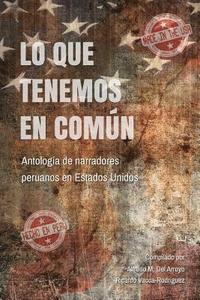 bokomslag Lo Que Tenemos En Común: Antología de Narradores Peruanos En Estados Unidos