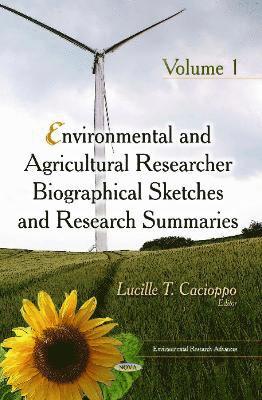 bokomslag Environmental & Agricultural Researcher Biographical Sketches & Research Summaries