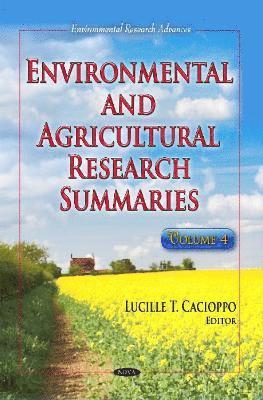 bokomslag Environmental & Agricultural Research Summaries