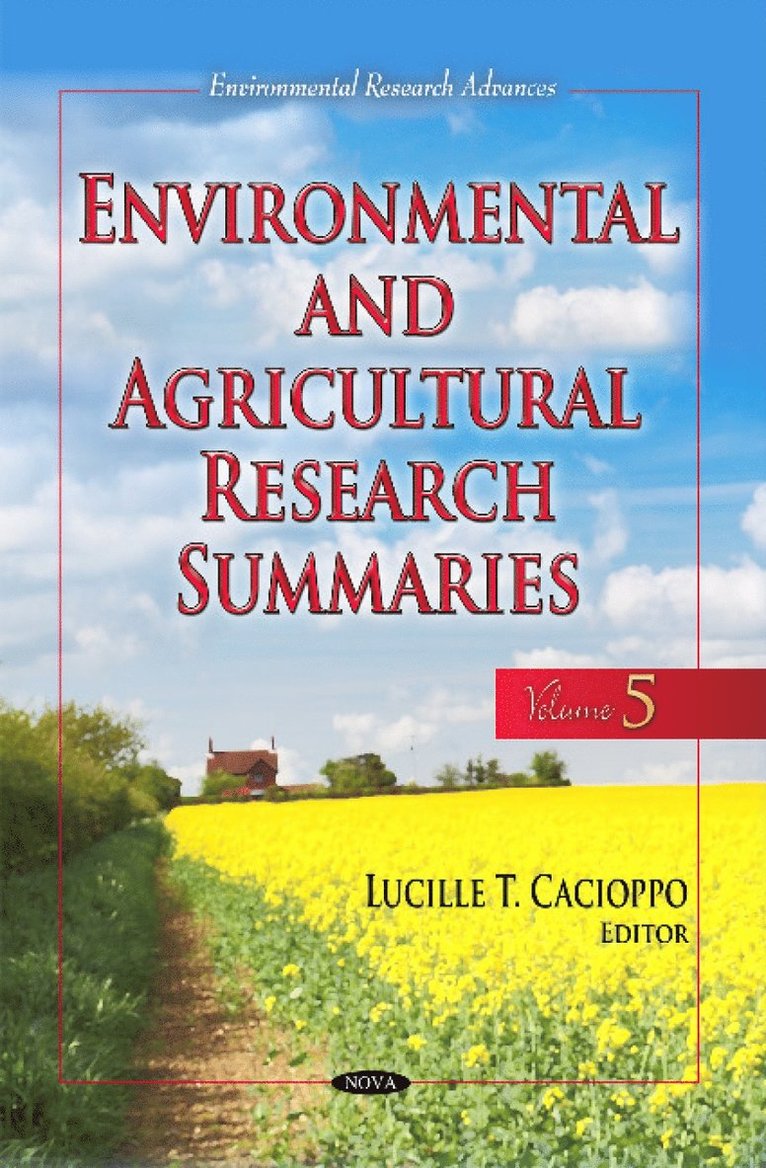 Environmental & Agricultural Research Summaries