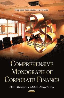 bokomslag Comprehensive Monograph of Corporate Finance