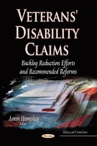 bokomslag Veterans' Disability Claims