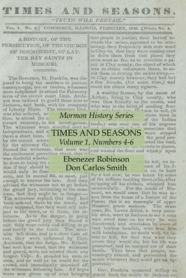 Times and Seasons Volume 1, Numbers 4-6 1