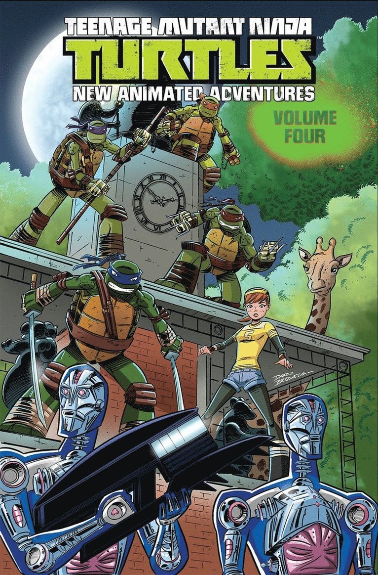 Jackson Lanzing, David Server, Landry Walker, Matt Manning, Bobby Curnow - Teenage Mutant Ninja Turtles: New Animated Adventures Volume 4, Häftad