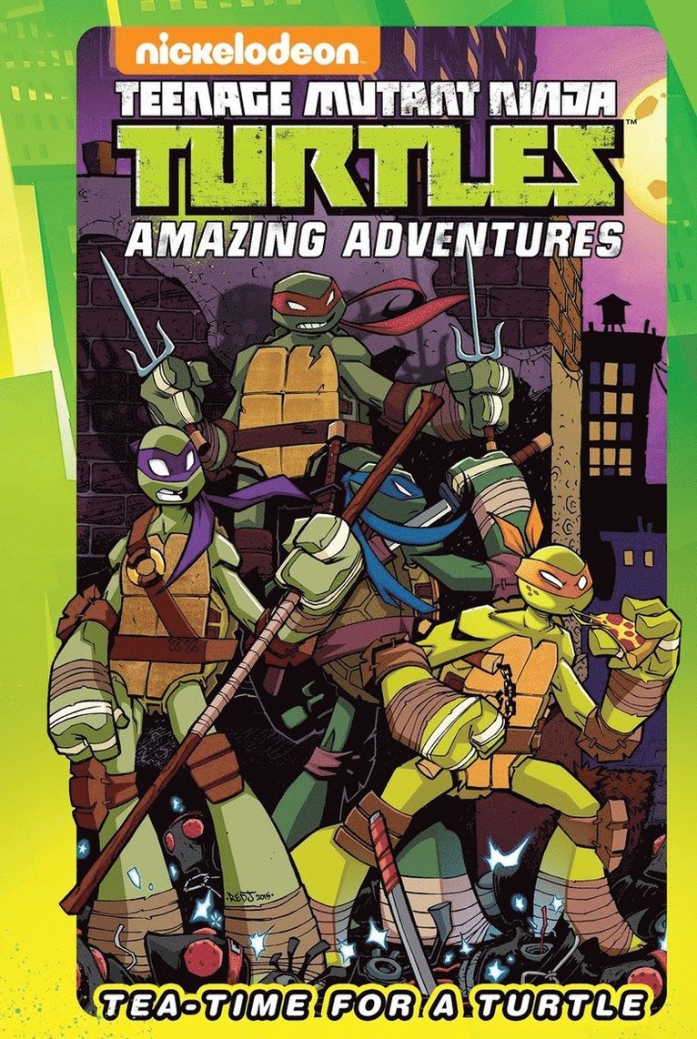 Ian Flynn, Caleb Goellner - Teenage Mutant Ninja Turtles Amazing Adventures: Tea-Time for a Turtle, Inbunden