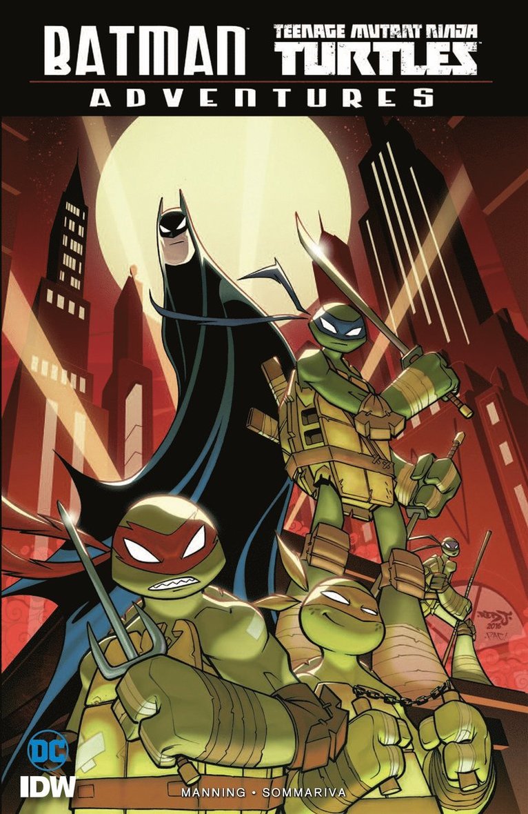 Matthew K. Manning, Jon Sommariva - Batman/Teenage Mutant Ninja Turtles Adventures, Häftad