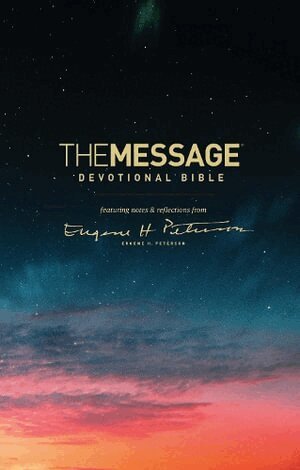 Eugene H Peterson - Message Devotional Bible, Inbunden