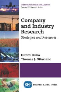 bokomslag Company and Industry Research