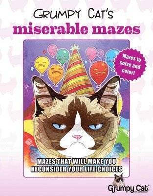 Racehorse for Young Readers - Grumpy Cat's Miserable Mazes, Häftad