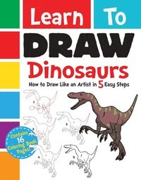 bokomslag Learn to Draw Dinosaurs