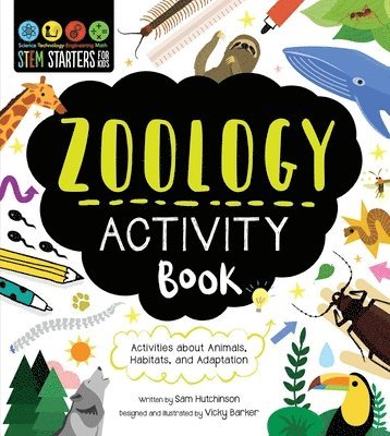 bokomslag Stem Starters for Kids Zoology Activity Book: Packed with Activities and Facts about Animals