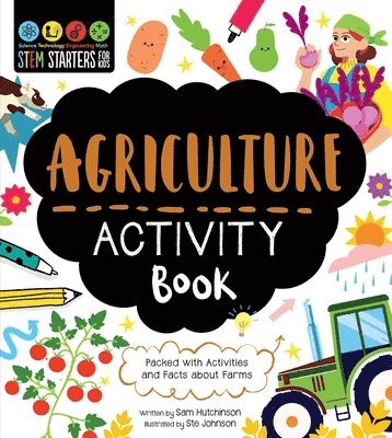 bokomslag Stem Starters for Kids Agriculture Activity Book: Packed with Activities and Facts about Farms