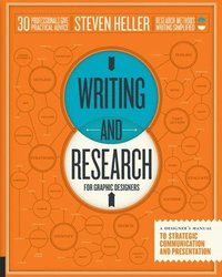 bokomslag Writing and Research for Graphic Designers