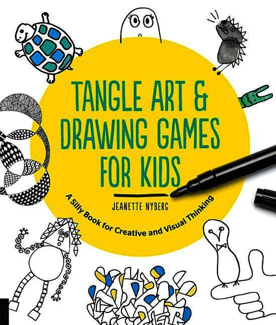 Tangle Art and Drawing Games for Kids