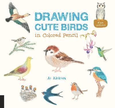 Drawing Cute Birds in Colored Pencil 1