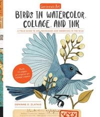 bokomslag Geninne's Art: Birds in Watercolor, Collage, and Ink