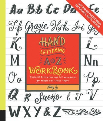 Hand Lettering A to Z Workbook 1
