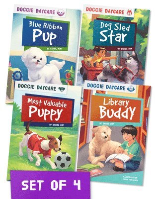 Carol Kim - Doggie Daycare (Set of 4), Häftad