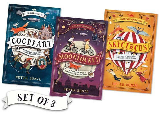 Peter Bunzl - The Cogheart Adventures Trilogy, Häftad