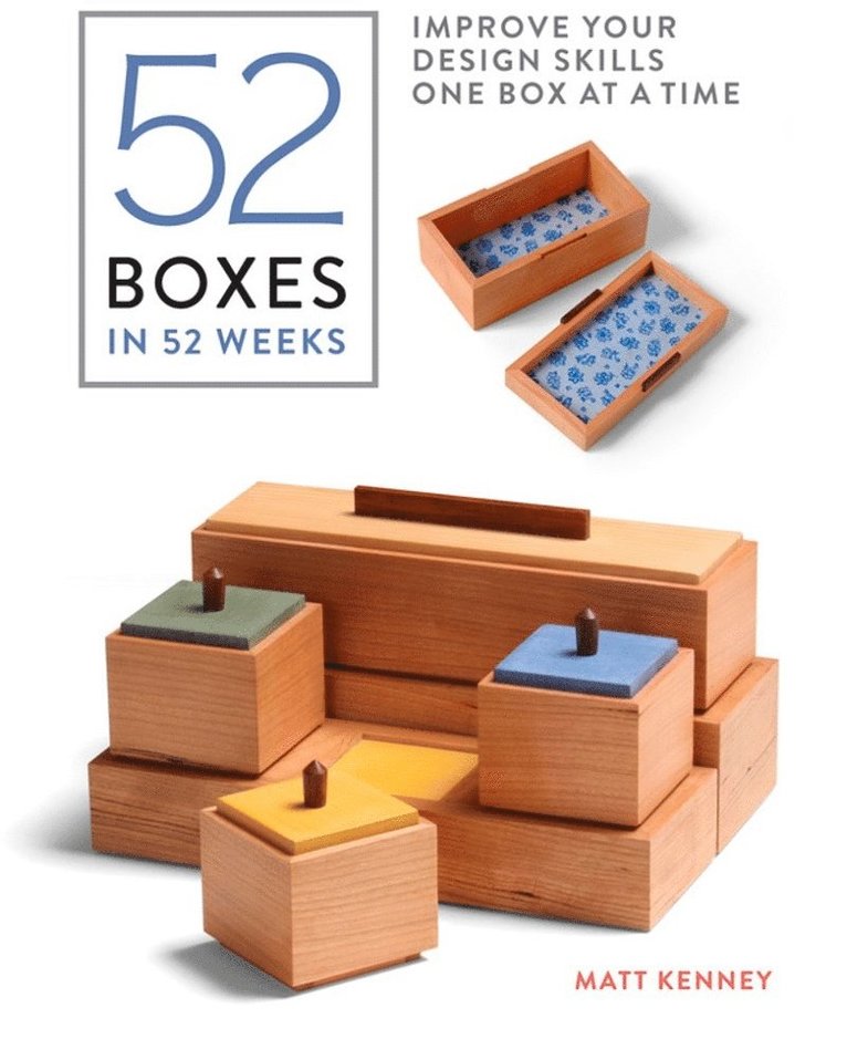 Matt Kenney - 52 Boxes in 52 Weeks: Improve Your Design Skills One Box at a Time, Häftad