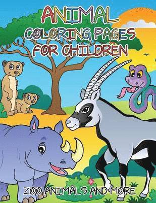 bokomslag Animal Coloring Pages for Children