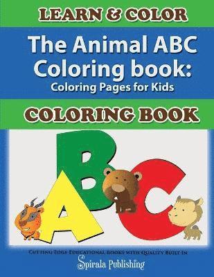 Animal ABC Coloring Book 1