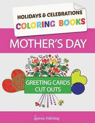 Mother's Day Coloring Book Greeting Cards 1