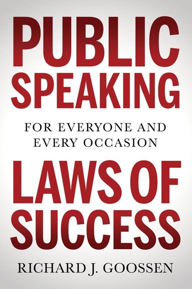 bokomslag Public Speaking Laws of Success