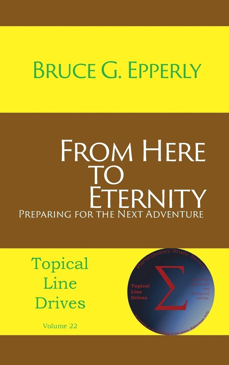 Bruce G Epperly, Bruce G. Epperly - From Here to Eternity, Inbunden