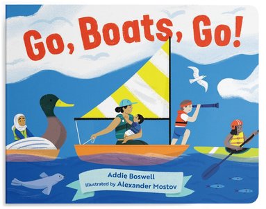 Addie Boswell - Go, Boats, Go!, Kartonnage