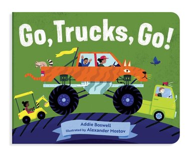 Addie Boswell - Go, trucks, go!, Kartonnage