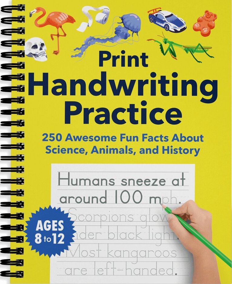 Spruce Books - Print Handwriting Practice for Kids 8-12, Häftad