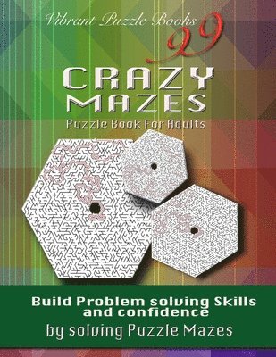 bokomslag 99 Crazy Mazes Puzzle Book For Adults