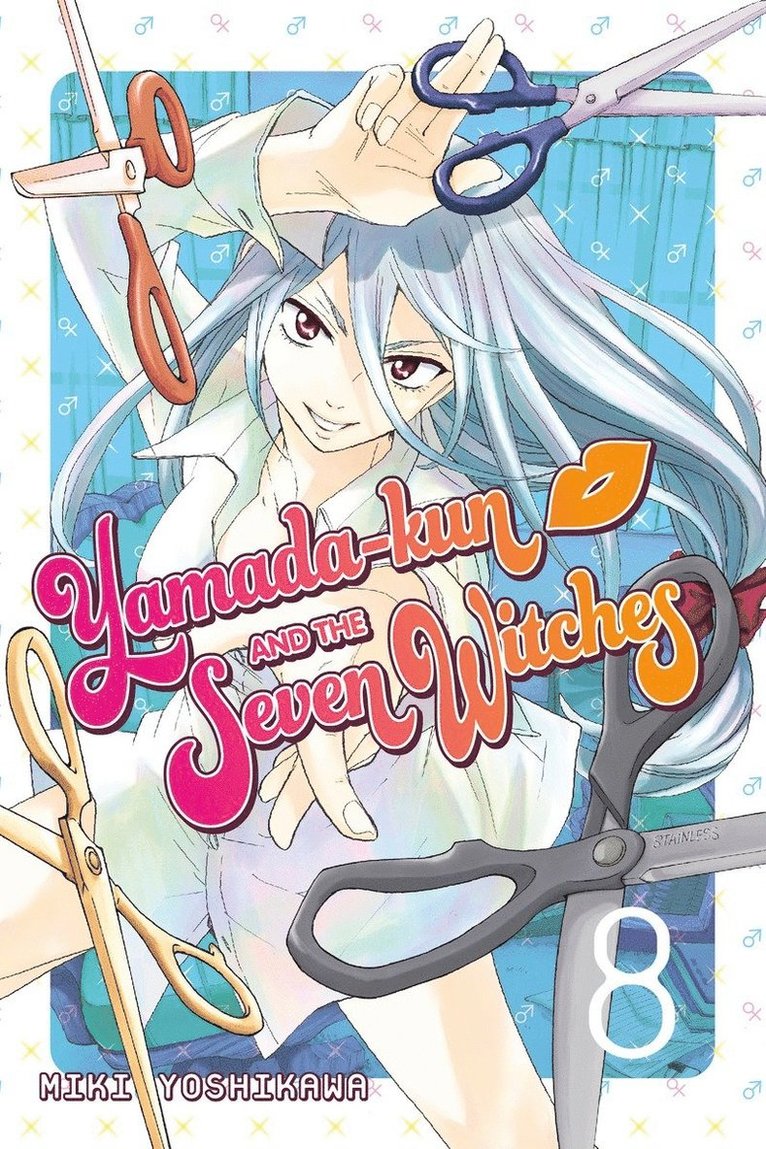 Miki Yoshikawa - Yamada-kun & The Seven Witches 8, Häftad