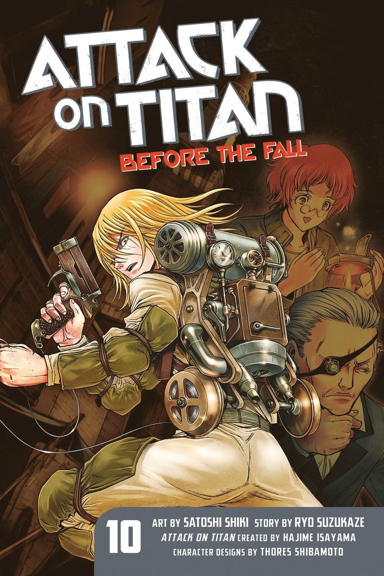 Satoshi Shiki, Ryo Suzukaze - Attack On Titan: Before The Fall 10, Häftad
