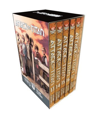 bokomslag Attack On Titan Season 3 Part 1 Manga Box Set