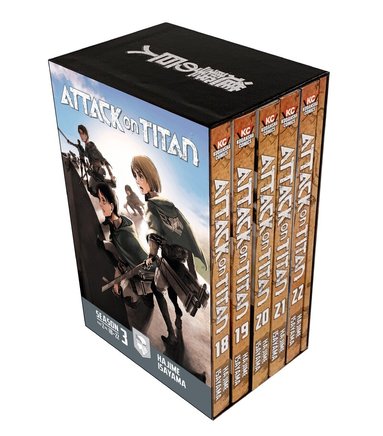 Hajime Isayama - Attack On Titan Season 3 Part 2 Manga Box Set, Häftad
