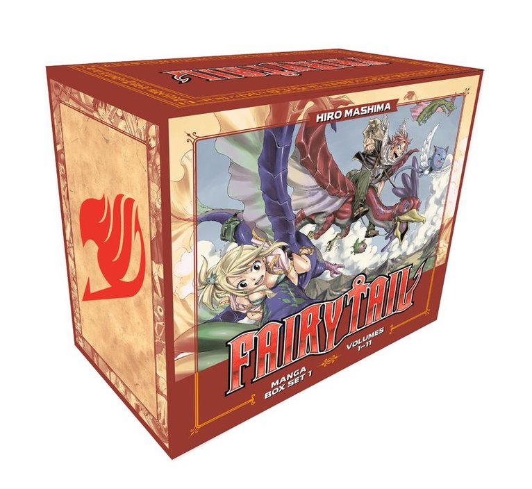 Hiro Mashima - Fairy Tail Manga Box Set 1, Häftad