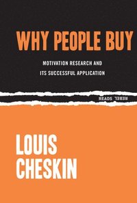 bokomslag Why People Buy: Motivation Research and Its Successful Application