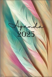 bokomslag The Treasure of Wisdom - 2025 Daily Agenda - Pastel Feathers: A Daily Calendar, Schedule, and Appointment Book with an Inspirational Quotation or Bibl