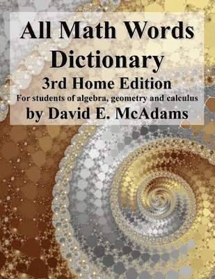 All Math Words Dictionary 1